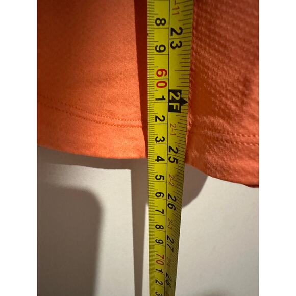 NWT Lululemon Women Size 8 Orange Quick Dry Sleeveless Pickleball Golf Polo Gift - Picture 10 of 11